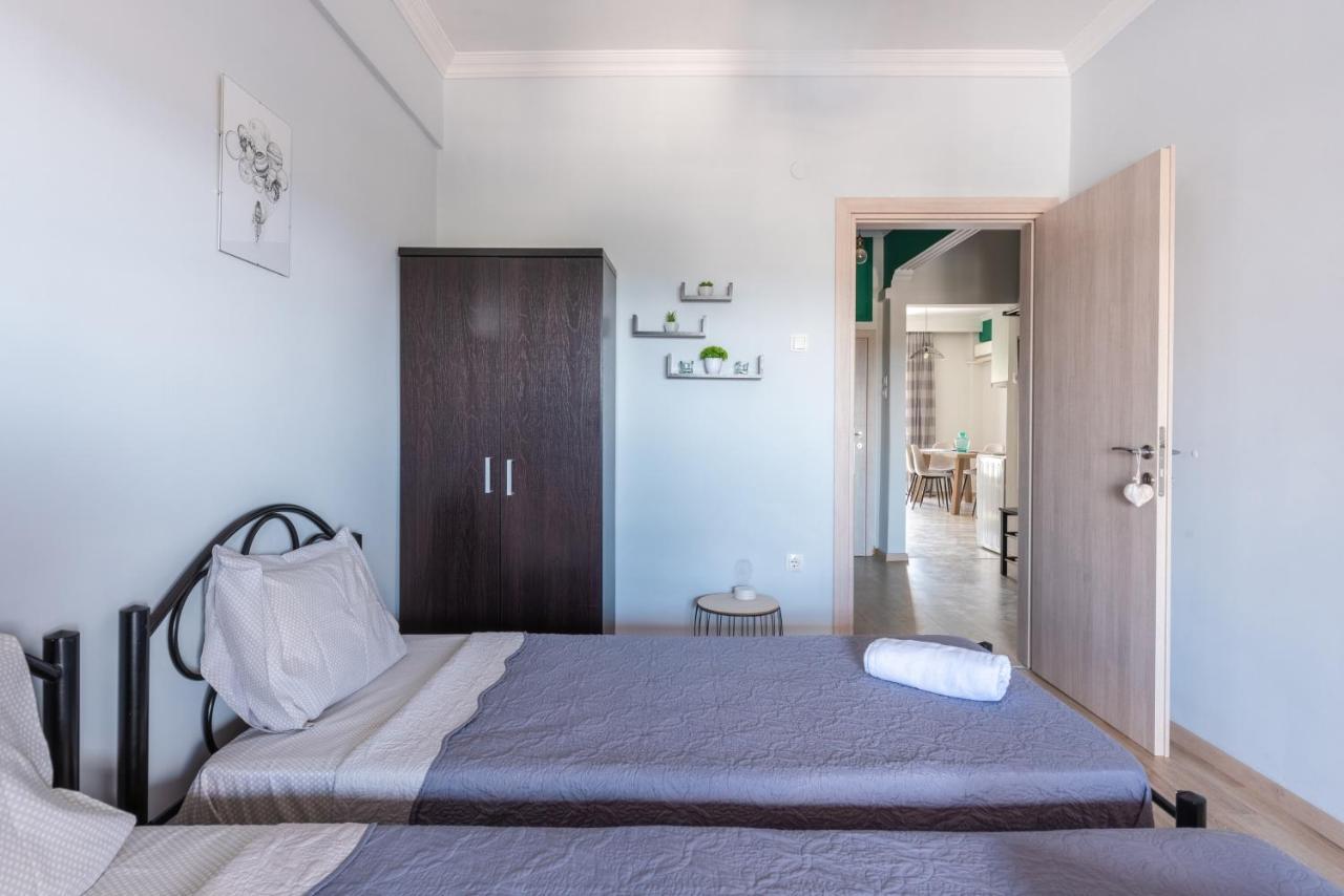 90 m2, 2 yatak odalı, 1 banyolu , Vadaris-Dikastiria Bölgesi bölgesinde Selanik Dış mekan fotoğraf