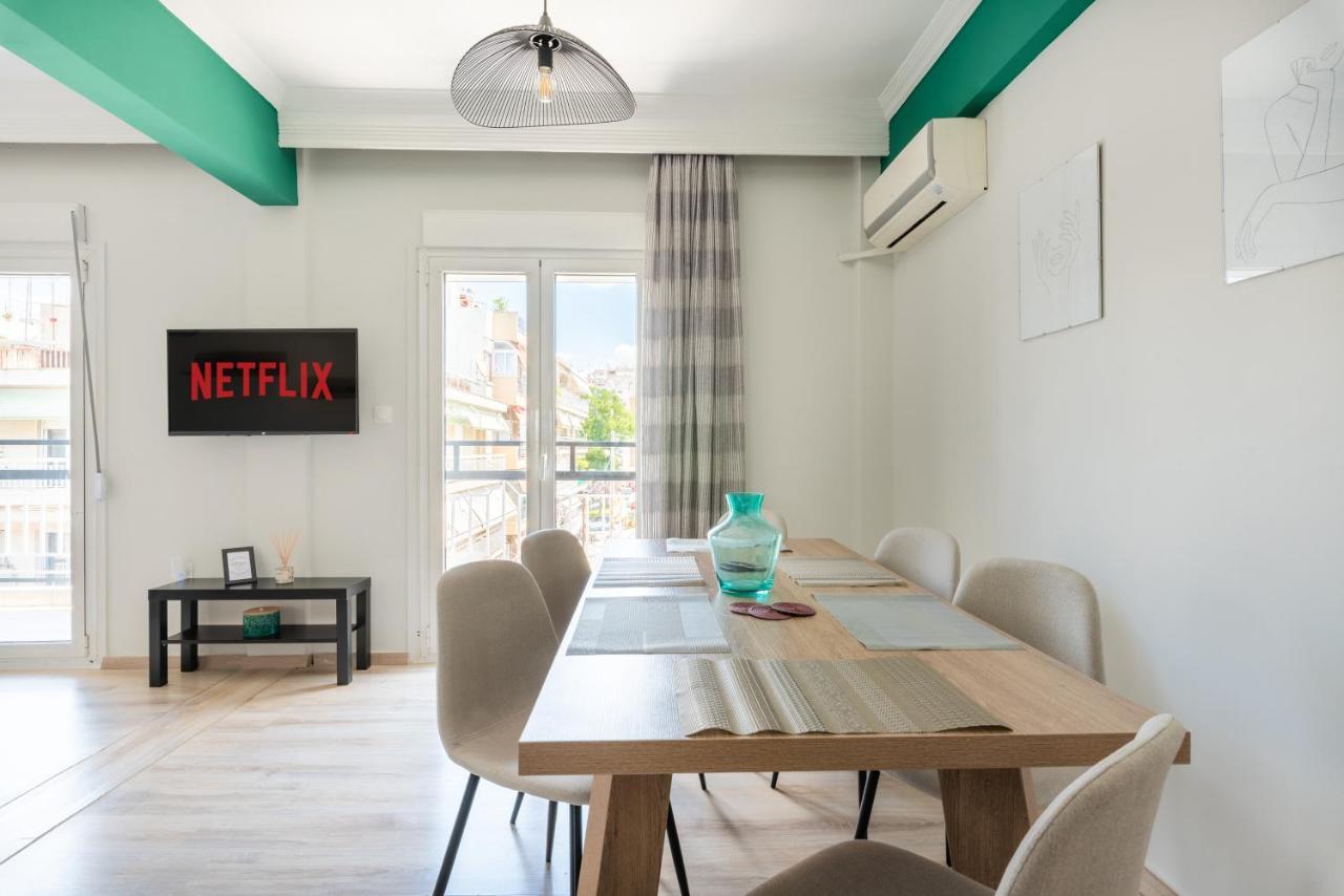 90 m2, 2 yatak odalı, 1 banyolu , Vadaris-Dikastiria Bölgesi bölgesinde Selanik Dış mekan fotoğraf