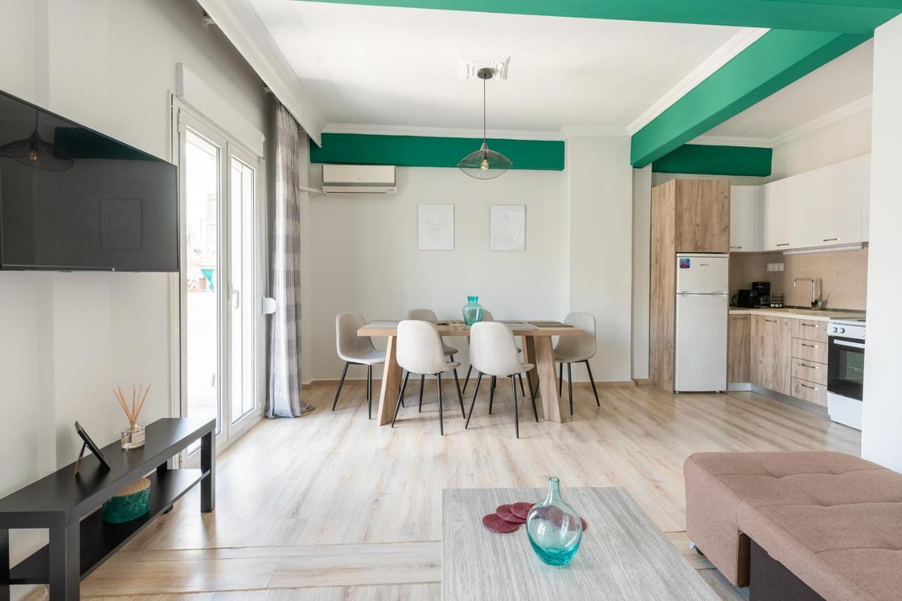 90 m2, 2 yatak odalı, 1 banyolu , Vadaris-Dikastiria Bölgesi bölgesinde Selanik Dış mekan fotoğraf