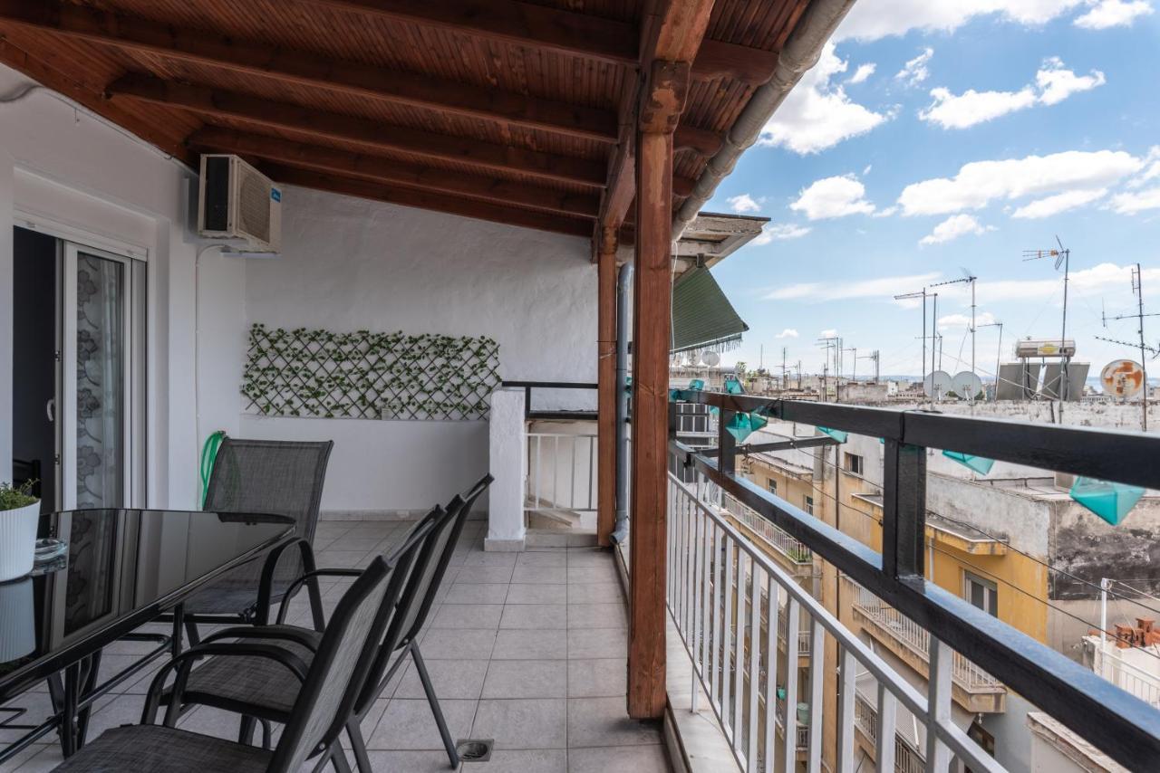 90 m2, 2 yatak odalı, 1 banyolu , Vadaris-Dikastiria Bölgesi bölgesinde Selanik Dış mekan fotoğraf